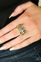 Load image into Gallery viewer, Meadow Flowers Brass Ring - Angie's $5.00 Bling