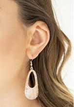 Load image into Gallery viewer, Mean Sheen Rose Gold Earrings