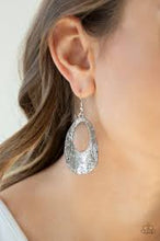 Load image into Gallery viewer, Mean Sheen Silver Earrings