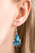 Load image into Gallery viewer, Meant to Bead Blue Earrings