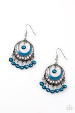 Load image into Gallery viewer, Meet Me At Midnight Blue Earrings