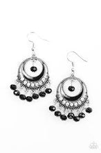 Load image into Gallery viewer, Meet Me at Midnight Black Earrings
