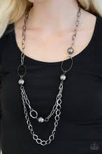 Load image into Gallery viewer, Mega Metal Black Necklace - Angie's $5.00 Bling