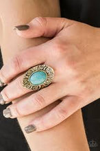 Load image into Gallery viewer, Mega Mother Nature Brass Ring - Angie's $5.00 Bling