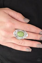 Load image into Gallery viewer, Mega Mother Nature Green Ring - Angie's $5.00 Bling