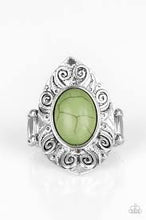 Load image into Gallery viewer, Mega Mother Nature Green Ring - Angie's $5.00 Bling