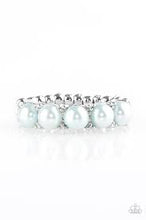 Load image into Gallery viewer, Mermaid Mamba Blue Skinny Band Ring