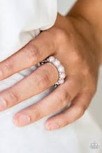 Load image into Gallery viewer, Mermaid Mamba Pink Skinny Band Ring
