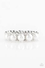 Load image into Gallery viewer, Mermaid Mamba White Skinny Band Ring