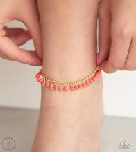 Load image into Gallery viewer, Mermaid Mix Orange Anklet - Angie&#39;s $5.00 Bling