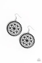 Load image into Gallery viewer, Merry Mandalas Black Earrings