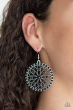 Load image into Gallery viewer, Merry Mandalas Black Earrings