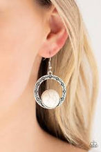 Load image into Gallery viewer, Mesa Mood White Earrings