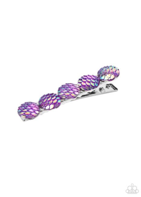 Mesmerizingly Mermaid Purple Hair Clip