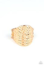Load image into Gallery viewer, Metal Jungle Gold Ring - Angie's $5.00 Bling