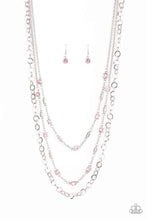 Load image into Gallery viewer, Metro Mixer Pink Necklace