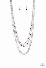 Load image into Gallery viewer, Metro Mixer Red Necklace