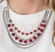 Load image into Gallery viewer, Metro Modest Red Necklace