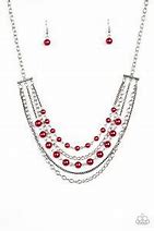Load image into Gallery viewer, Metro Modest Red Necklace