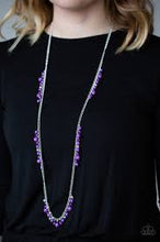 Load image into Gallery viewer, Miami Mojito Purple Necklace - Angie's $5.00 Bling