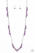 Load image into Gallery viewer, Miami Mojito Purple Necklace - Angie's $5.00 Bling
