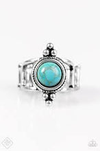 Load image into Gallery viewer, Middle Ground Blue Ring - Angie's $5.00 Bling