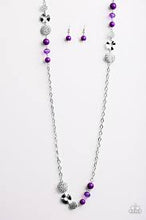 Load image into Gallery viewer, Midnight Musical Purple Necklace - Angie's $5.00 Bling