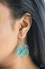 Load image into Gallery viewer, Midsummer Magic Blue Earrings
