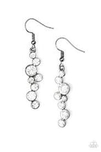 Load image into Gallery viewer, Milky Way Magnificence Black Earrings