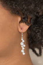 Load image into Gallery viewer, Milky Way Magnificence White Earrings