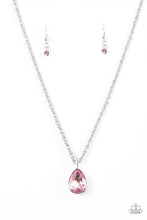 Load image into Gallery viewer, Million Dollar Drop Pink Necklace