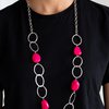 Load image into Gallery viewer, Modern Day Malibu Pink Necklace