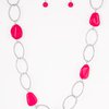 Load image into Gallery viewer, Modern Day Malibu Pink Necklace
