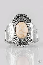 Load image into Gallery viewer, Modern Mesa White Ring - Angie's $5.00 Bling