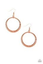 Load image into Gallery viewer, Modern Shimmer Copper Earrings