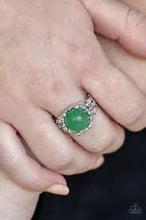 Load image into Gallery viewer, Mojave Treasure Green Skinny Band Ring