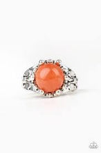 Load image into Gallery viewer, Mojave Treasure Orange Skinny Band Ring