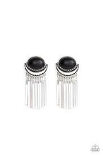 Load image into Gallery viewer, Monsoon Season Black Earrings
