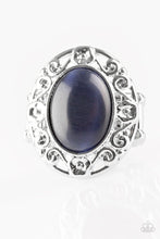 Load image into Gallery viewer, Moonlit Marigold Blue Ring - Angie's $5.00 Bling