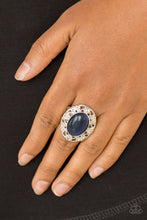 Load image into Gallery viewer, Moonlit Marigold Blue Ring - Angie's $5.00 Bling