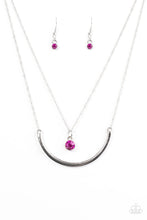 Load image into Gallery viewer, Moonlit Metro Pink Necklace