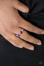 Load image into Gallery viewer, More or Priceless Purple Skinny Band Ring