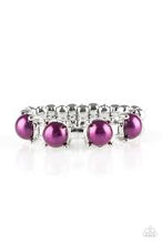 Load image into Gallery viewer, More or Priceless Purple Skinny Band Ring