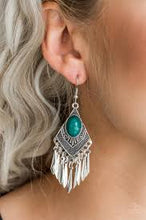 Load image into Gallery viewer, Mostly Monte-Zumba Green Earrings