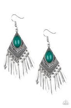Load image into Gallery viewer, Mostly Monte-Zumba Green Earrings