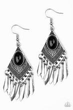 Load image into Gallery viewer, Mostly Monte Zumba Black Earrings