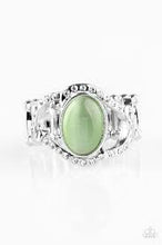 Load image into Gallery viewer, Moulin Moon Green Ring - Angie's $5.00 Bling