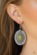 Load image into Gallery viewer, Mountain Melody Green Earrings