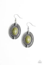 Load image into Gallery viewer, Mountain Melody Green Earrings