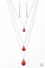 Load image into Gallery viewer, Mountain Tears Red Necklace